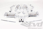 Valved Exhaust System 987.2 Boxster - Brombacher Edition - 200 Cell Cats - 3.5" (90 mm) Tips