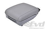 Armrest Centre Console Leather Steel Grey Cayenne 05-