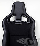 Sportster CS Recaro Kunstleder  schwarz/Dinamika schwarz  Beifahrersitz mit Sitzheizung
