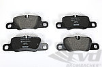 Brake pads rear 970 Panamera 10-, (for steel disk)