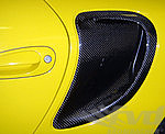 Lufteinlass-Satz (Sicht-Carbon) 996 Turbo/GT2 2001-2005 (Satz,2 Stk.)
