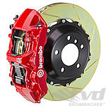 Sport Brake System - FRONT - BREMBO GT - 6 Piston - Slotted / Type 1 - 380 x 32 mm - Check PCCB