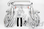 Exhaust System 964( Tiptronic ) - SPORT - 100 Cell Catalytics- Single Outlet - With Heat