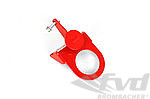 Towing hook / rear jack receiver socket - Red - 911 74-89