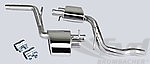 Secondary Sport Muffler Set Panamera S / 4S - Brombacher Edition - For FVD Exhaust Tips