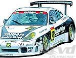 Side Window 996 GT3 / 996 GT3 Cup - Clear - Makrolon -Right - with Sliding Vent
