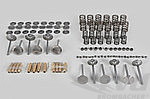 FVD Exclusive Sport Valve Kit - Intake 50 mm / Exhaust 43 mm - Shaft 8 mm with 3 Grooves