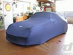 Brombacher Exclusive Cover 911/964 with rear spoiler blue, blue stiching