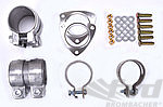 Catalytic Converters / Catalytic Bypass Installation Kit 996.1 + 996.2 + 996 GT3 - Genuine or Sport