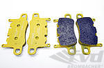 Pagid jaune pour frein AR disques acier 991 turbo/GT3/ RS/GT4  (17mm) RSL29