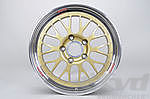 BBS Motorsport E88 Wheel - 8 x 18 ET 49 - Forged - Aluminium Center Gold