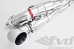 Race Exhaust System 996.1 - Brombacher Edition - Catalytic Bypass - With Turn Down Tips