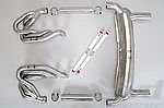 Brombacher Exhaust System 911 1974-83 - Race - Without Heat - Catalytic Bypass - Not US SC 80-83
