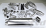 Exhaust System 964 - SPORT - 100 Cell Catalytics- Single Outlet - With Heat