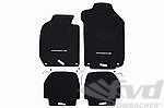 Floor Mat Set 911 / 930  1984-89 - Genuine - Black - Coupe - Left Hand Drive