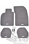 Floor Mat Set 964 / 993 - Genuine - Classic Grey - Left Hand Drive