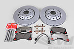 Brake Service Kit 958 Cayenne - Front - 19" with Red Caliper
