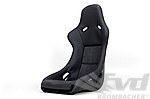 Recaro Pole Position ABE - Black Leather Bolsters / Grey Alcantara Inserts / Grey Stiching - Carbon