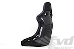 Recaro Pole Position ABE - Black Leather Bolsters / Grey Alcantara Inserts / Grey Stiching - Carbon