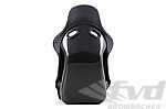 Recaro Pole Position ABE - Black Leather Bolsters / Grey Alcantara Inserts / Grey Stiching - Carbon