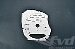 Instrument Face Set 991.2 GT3 - White - Manual - KPH - OEM Orange Tickmarks