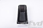Center Console Tray 964 / 993 - Carbon - Complete Assembly - With Rubber Insert