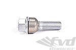 Spacer Wheel Bolt - Silver - For 5 or 7 mm Spacers - Sold Individually