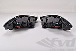 Tail Light Set 981 - Tinted with Black Center Section (Like GTS Models)