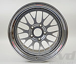 Rim BBS E88 Motorsport 12x18 ET 53 - ALU center forged and CNC machined - Silver  997 GT2/GT3