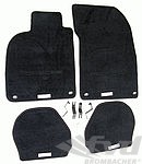 Floor Mat Set 964 / 993 - Genuine - Black - Left Hand Drive