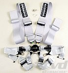 Schroth 6 point belt  Profi 3x2, FIA , Modell 996/997  -  SILVER - with and without  "Hans" system