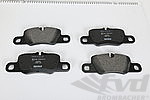 Brake pads rear 970 Panamera Turbo S with power kit IX80, without Ceramic brake PCCB (I450)