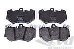 Brake pads cayenne Turbo  front 05- 368 KW caliper  red  19"