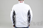 FVD (Homme) Motorsport Blouson blanc avec logos rouge 3XL