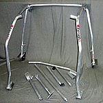 Heigo Roll Cage 993 Coupe - With Sunroof - Aluminum - Weld-In - Diagonal with Fork Joints