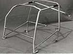 Roll Cage 911 Coupe - Aluminum - Sunroof - Weld-In - Diagonal + Tunnel + 2 Door Bars + Dash Bar