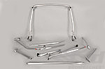 Heigo Roll Cage 993 RS Coupe - Without Sunroof - Aluminum - Weld-In - Diagonal with Fork Joints