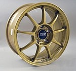 Wheel - OZ - Alleggerita HLT - 10 x 18 ET 65 - Gold