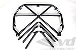 Roll Bar 991 - Steel - Bolt-in - Without Sunroof - X-Diagonal + Harness Bar + T-Support + V-Supp.