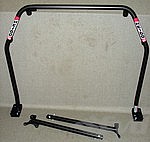 Heigo Roll Bar 996.1 and 996.2 Coupe - Steel - With Sunroof - Weld-In