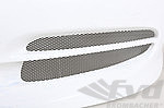 Bouclier AV look GT3 en poly avec grille noire