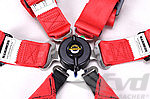 Schroth 6 point belt Profi 2x2 , FIA , Modell 996/997 -  RED  -  "Hans" specific  (2"/2" inch belt)