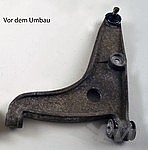 Front Control Arm 944 / 944 Turbo 1987-91 / 968 - Left - Remanufactured - Standard Susp. - Send In
