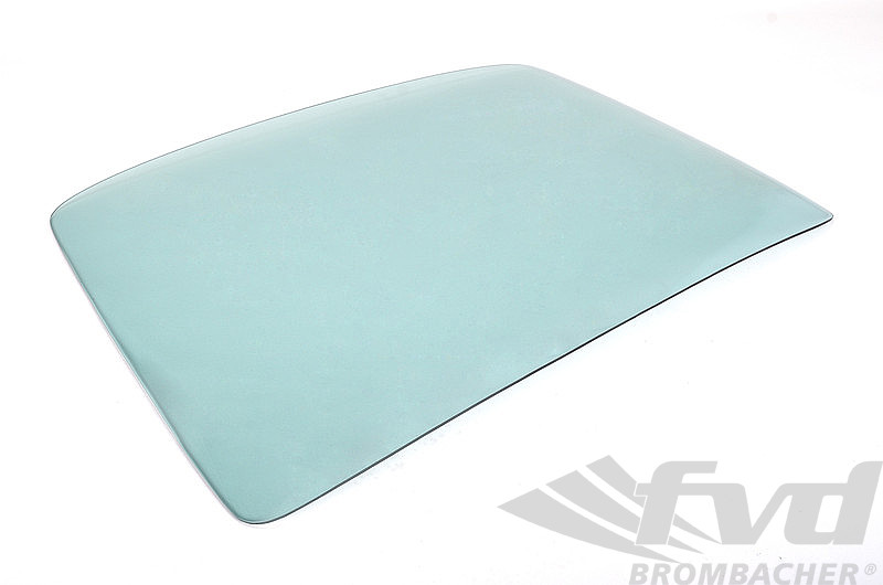 Lightweight Rear Window 911 Coupe 66-88 - Green Tinted - Plexiglass - 5mm -  For Factory Seal