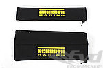 Schroth Shoulder Pad (1 pair) 50 mm, black, Racing Logo yellow