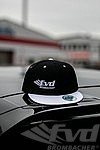 FVD Bi-colour cap - Black/White - Logo front
