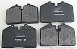 Brake pads rear RS/TuII/C4 VA C4/Jubi - Original