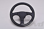 Sport Steering Wheel Kit - 360mm - Embossed Crest - Hub Elevation 15mm - For Models Without AB