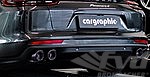 Sport Doppelendrohrsatz ø100mm Sichtcarbon Matt Edelstahlliner Panamera GTS/Turbo/Turbo S E-Hybrid