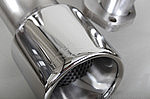 Sport Exhaust System 996.1 - Brombacher Edition - 200 Cell HF Sport Cats - Round 3.5" (90 mm) Tips